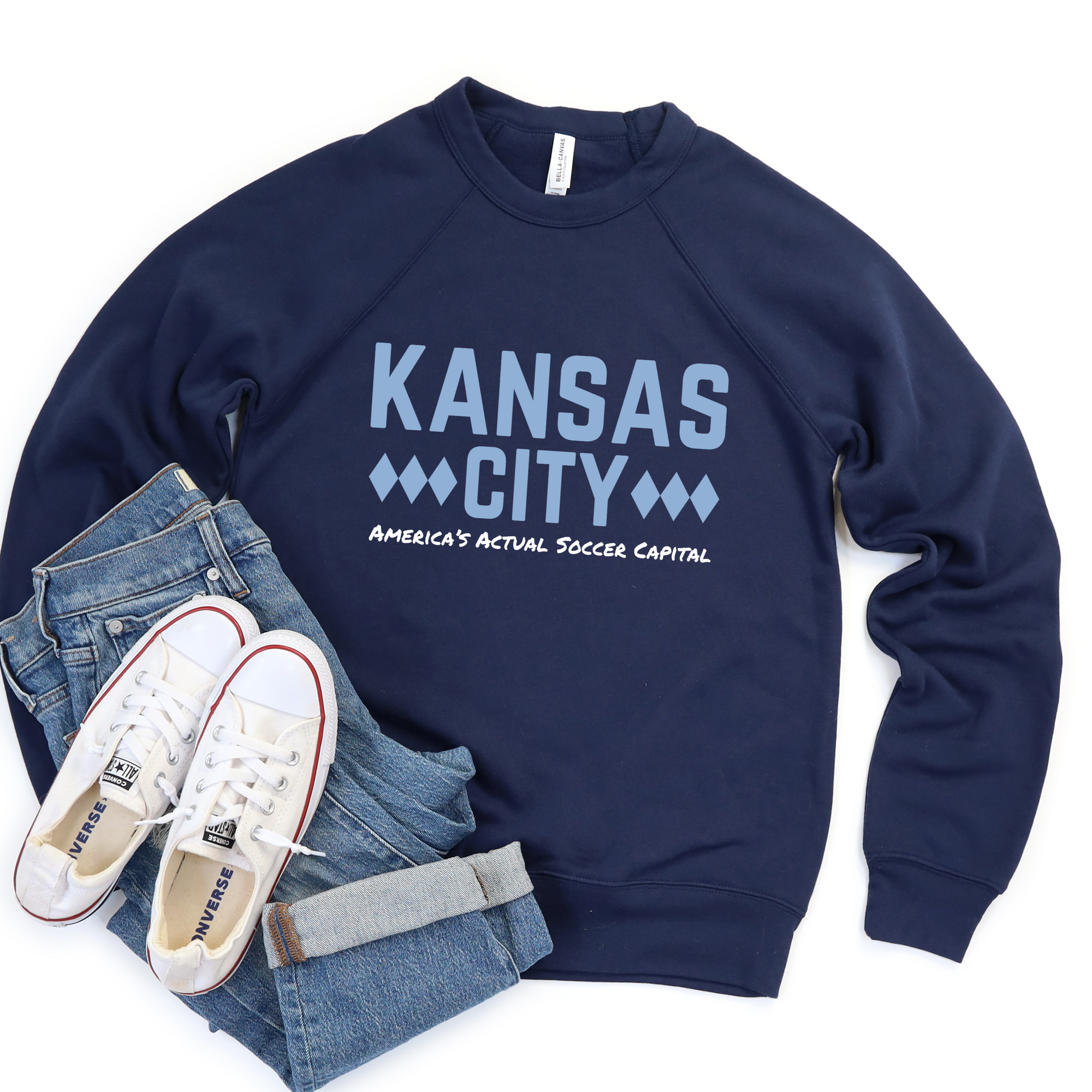 Kansas City America's Soccer Capital Tee OR Sweatshirt