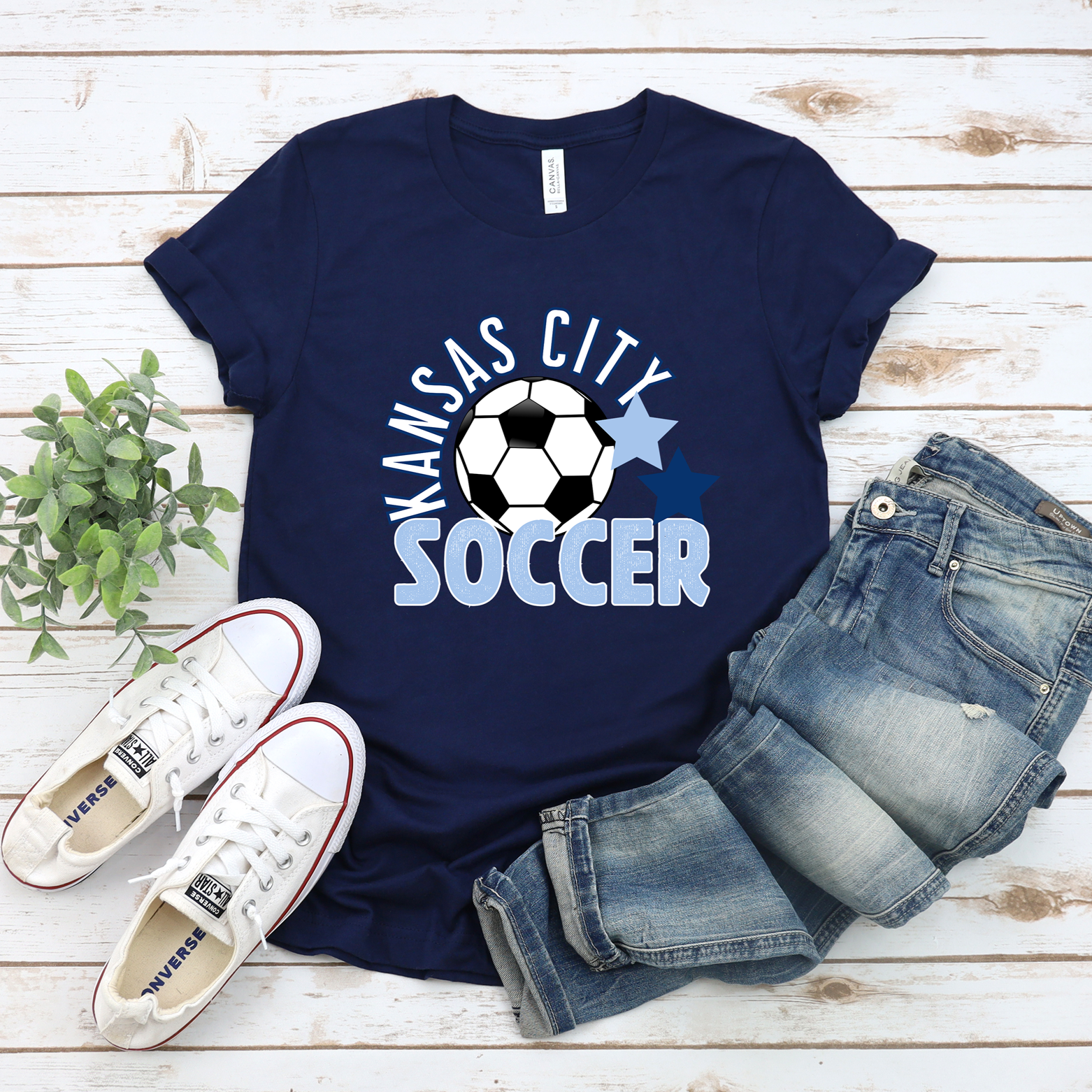 Kansas City Soccer Stars Sporting Tee