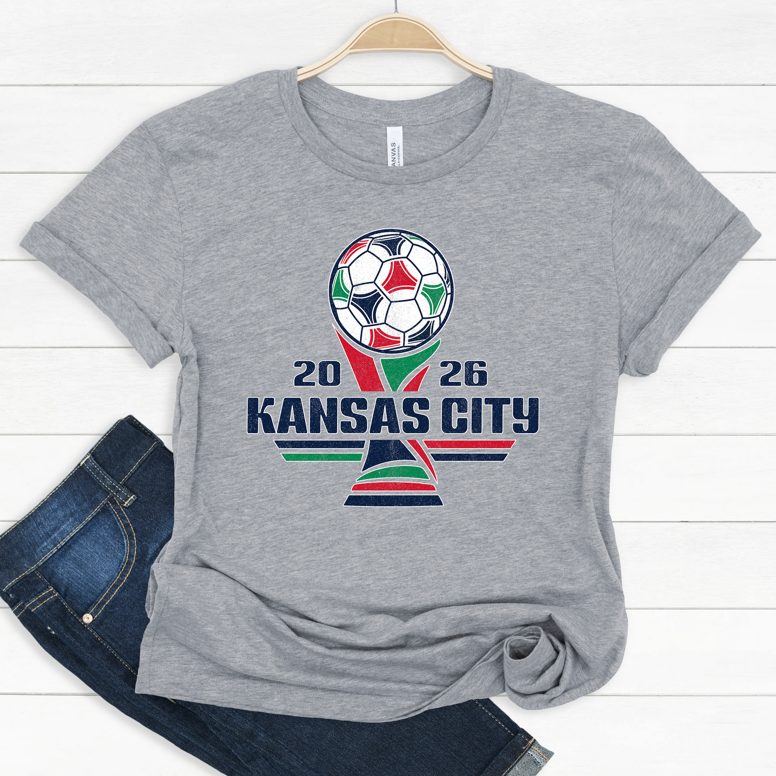 Kansas City Soccer Trophy 2026 Tee