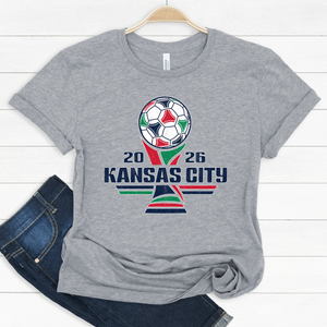 Kansas City Soccer Trophy 2026 Tee