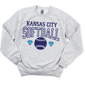 Kansas City Softball Tee or Sweatshirt