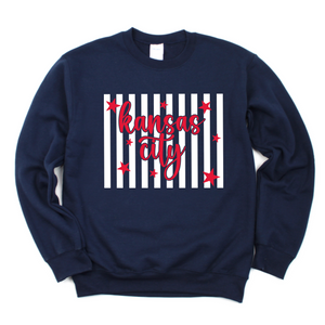 Kansas City Stars and Stripes Tee OR Sweatshirt