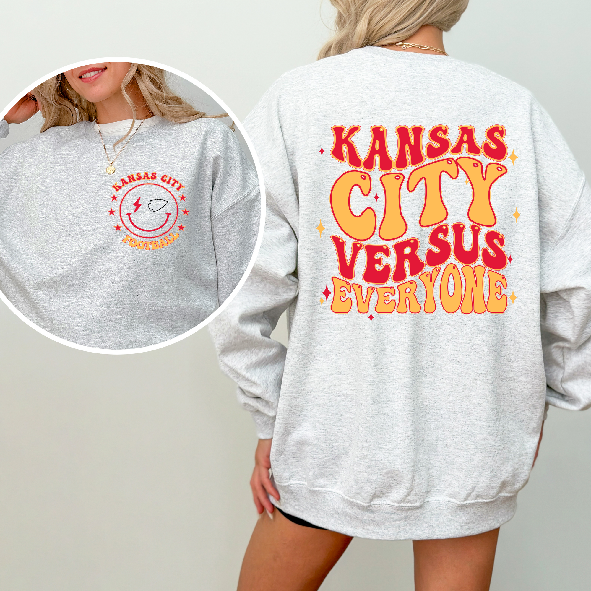 Kansas City Versus Everybody Tee OR Sweatshirt