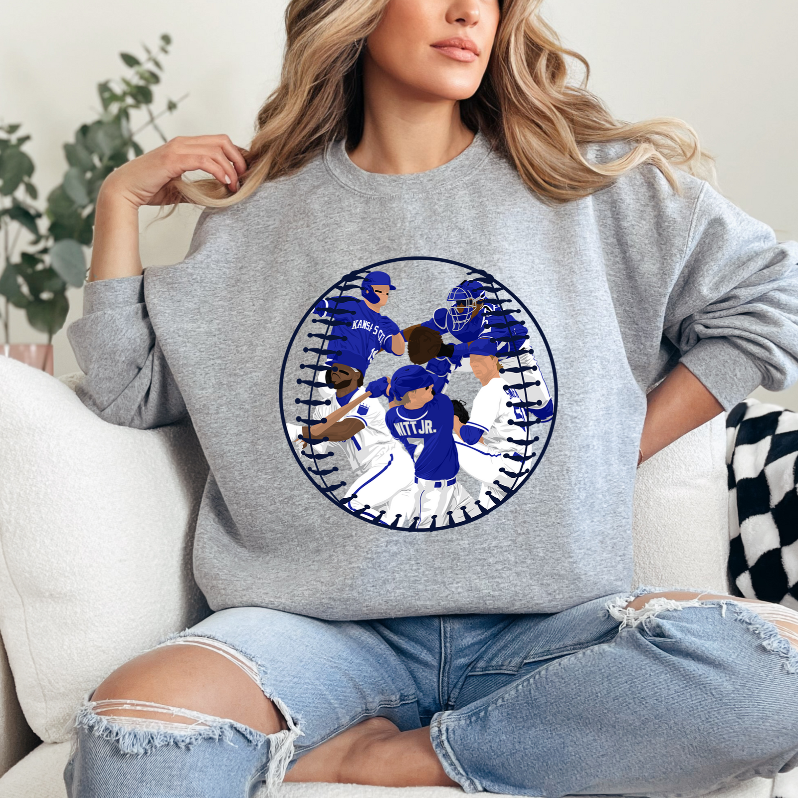 KC Ball Players Tee OR Sweatshirt