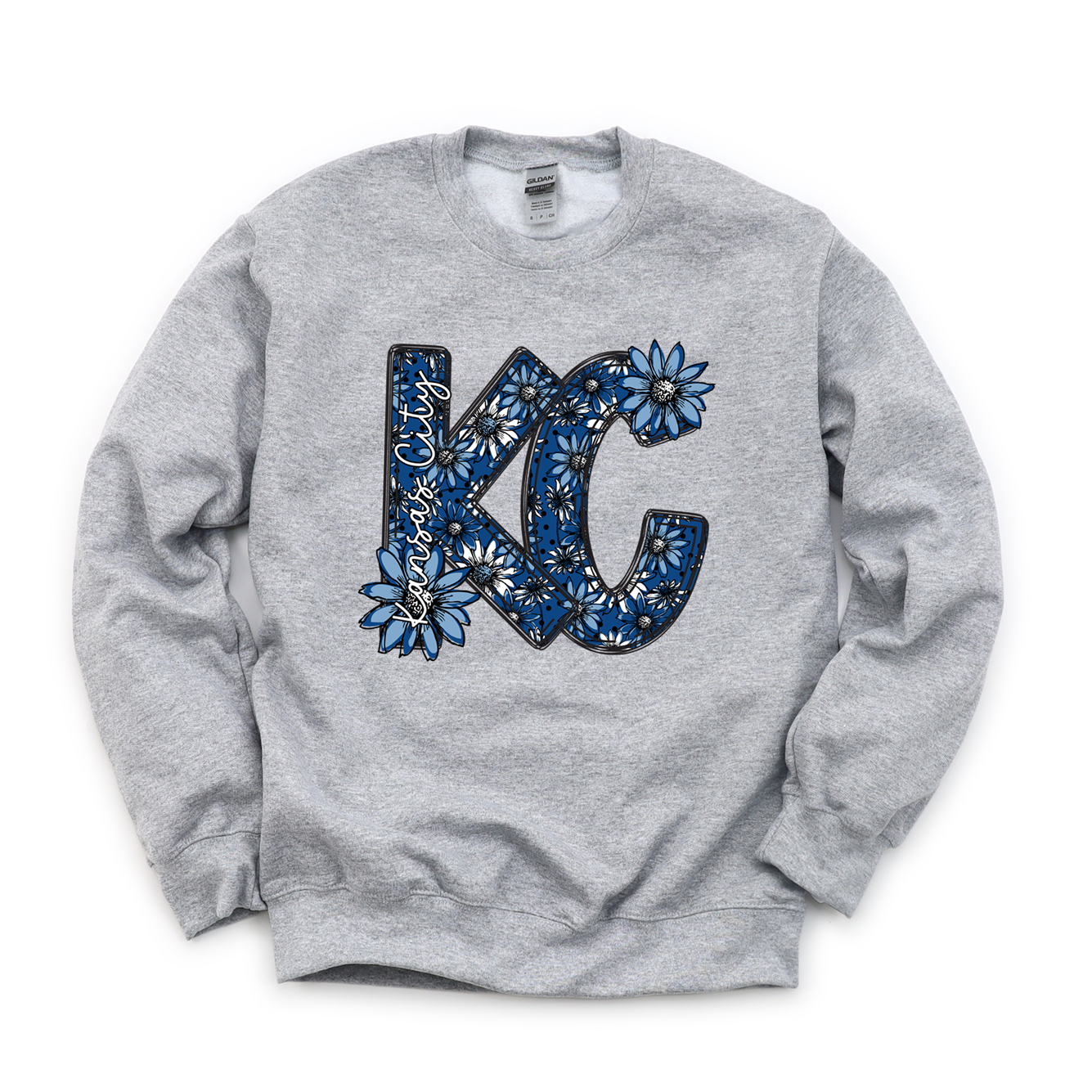KC Baseball Sunflower Tee OR Sweatshirt
