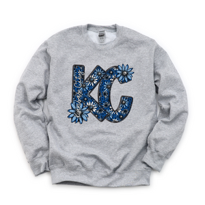 KC Baseball Sunflower Tee OR Sweatshirt