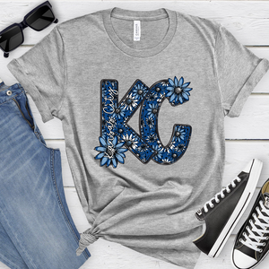 KC Baseball Sunflower Tee OR Sweatshirt