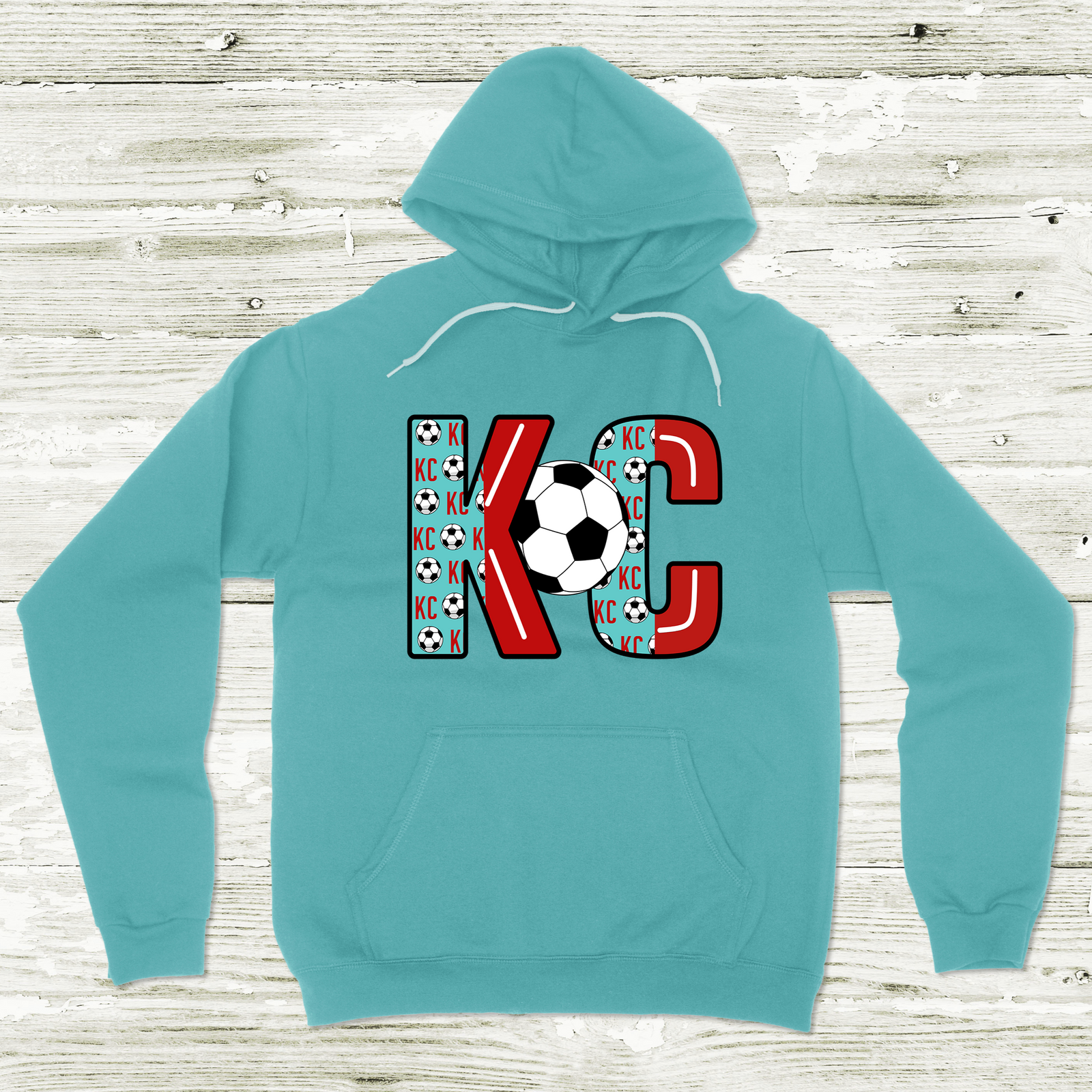 KC Current Block Tee OR Hoodie