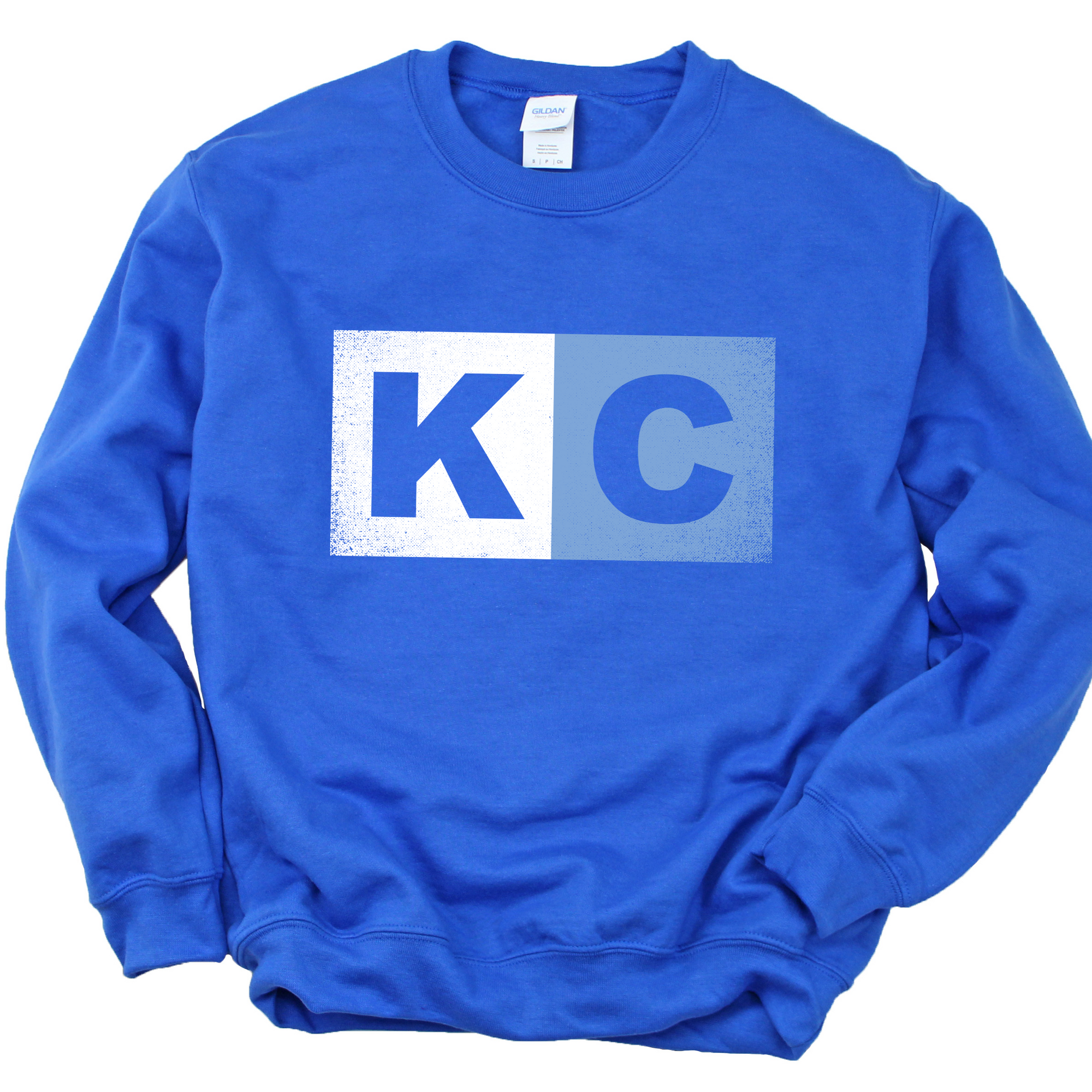 KC Distressed Block Tee OR Sweatshirt
