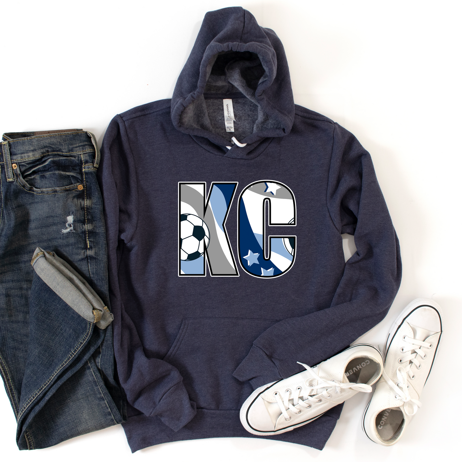 KC Sporting Block Tee OR Sweatshirt