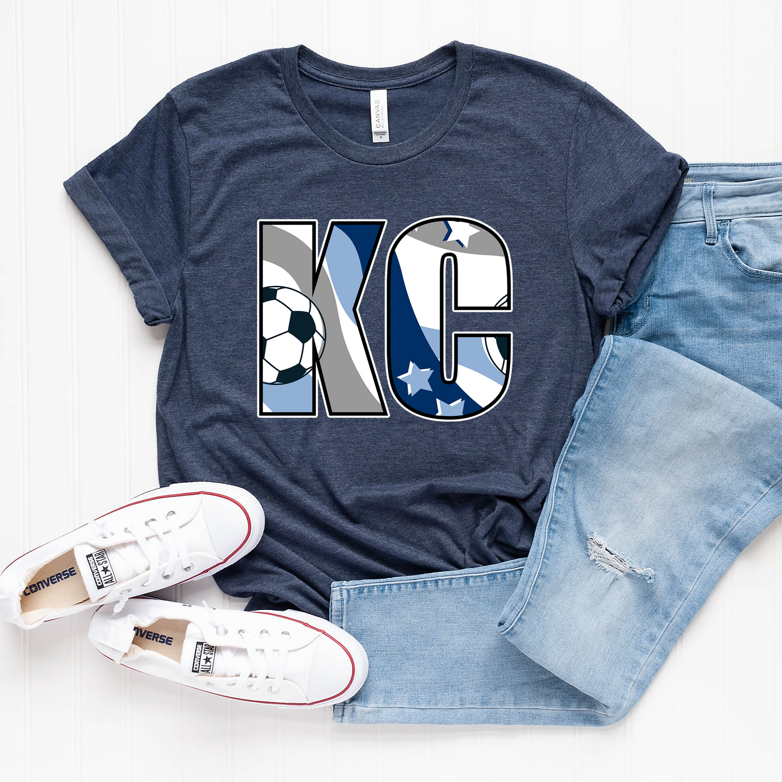 KC Sporting Block Tee OR Sweatshirt