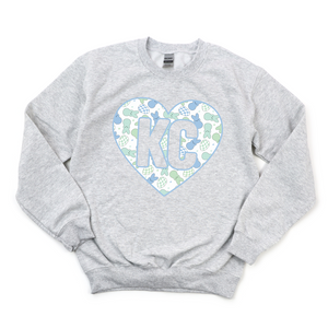 KC Heart Bunny Tee or Sweatshirt