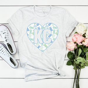 KC Heart Bunny Tee or Sweatshirt