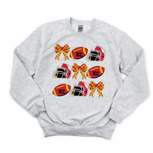 KC Helmet Coquette Tee OR Sweatshirt