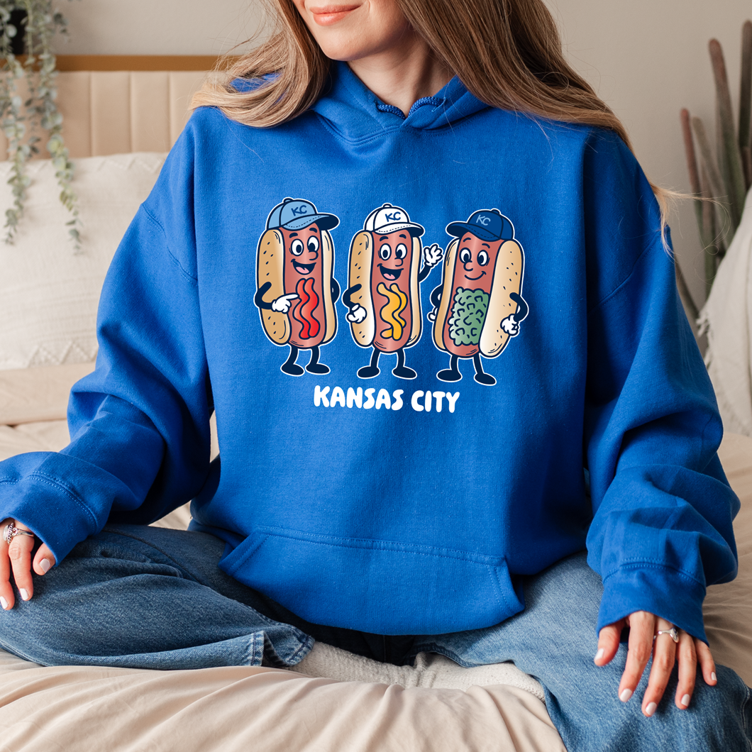 Kansas City Hot Dogs Tee OR Sweatshirt - Youth Available