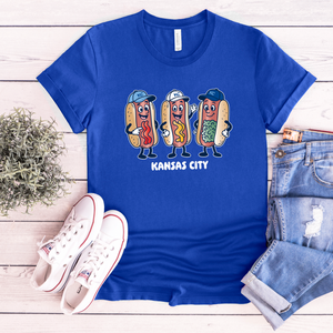 Kansas City Hot Dogs Tee OR Sweatshirt - Youth Available