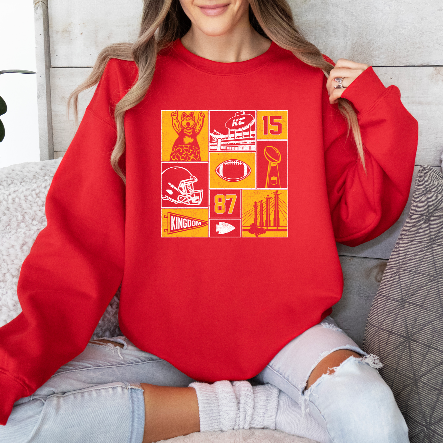 KC Icon Blocks Tee or Sweatshirt