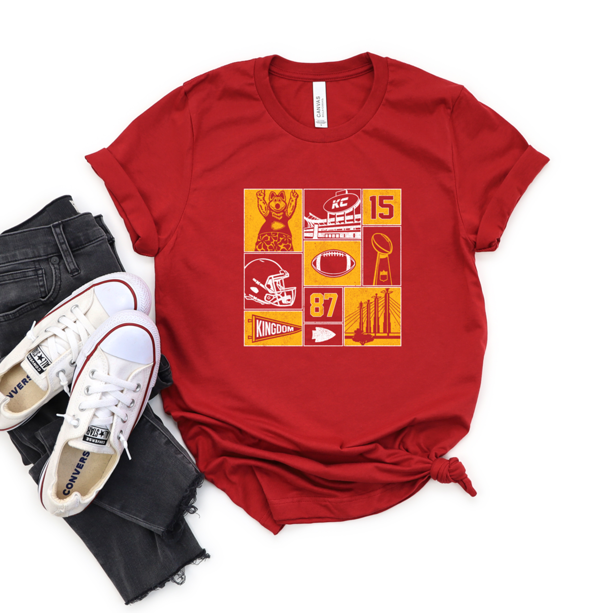 KC Icon Blocks Tee or Sweatshirt