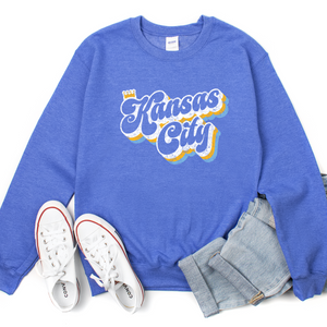 Kansas City Retro Script Tee OR Sweatshirt