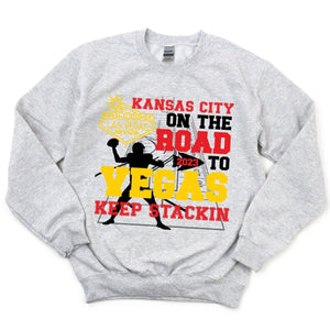 KC Road to Vegas Tee OR Sweatshirt