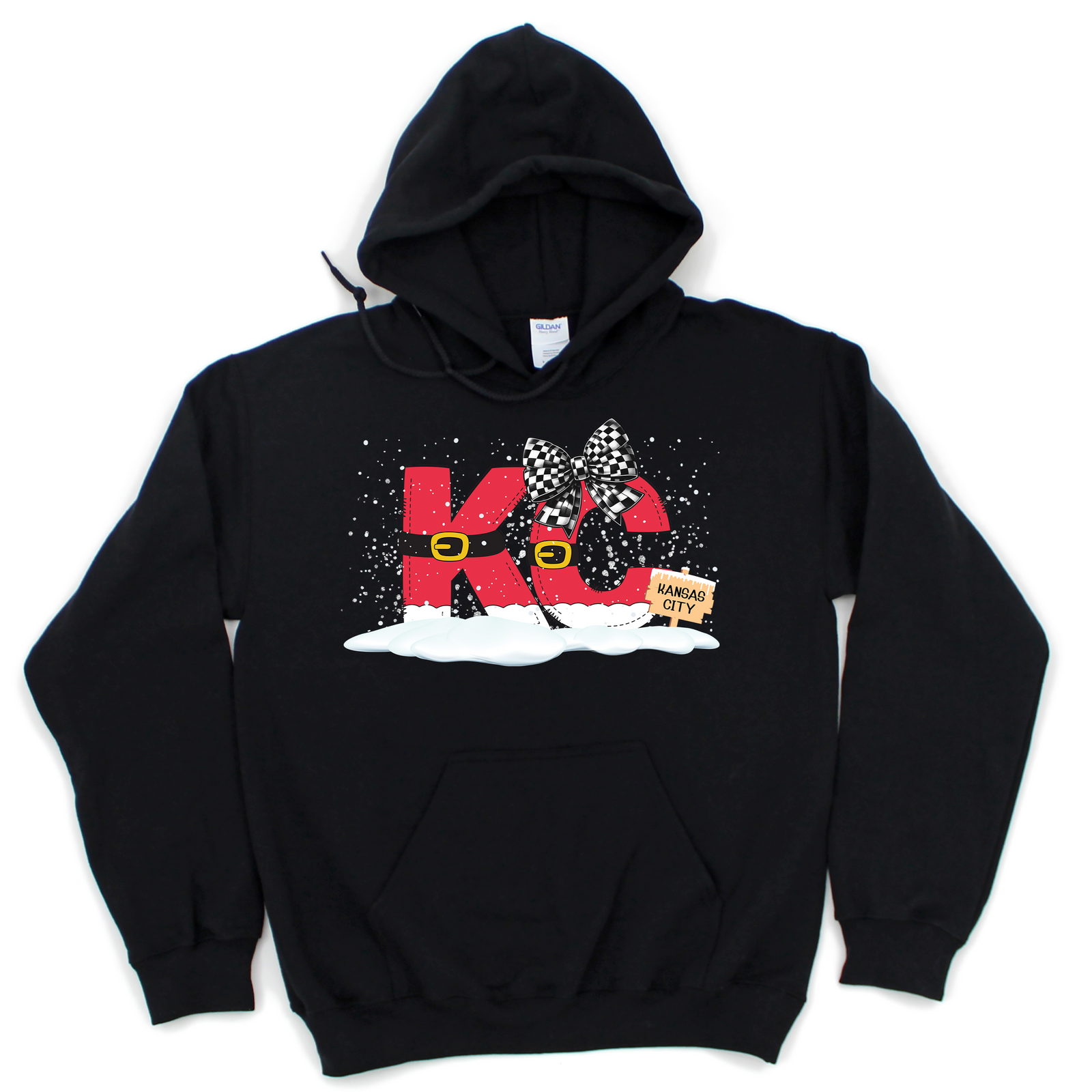 KC Santa Buckle Tee or Sweatshirt