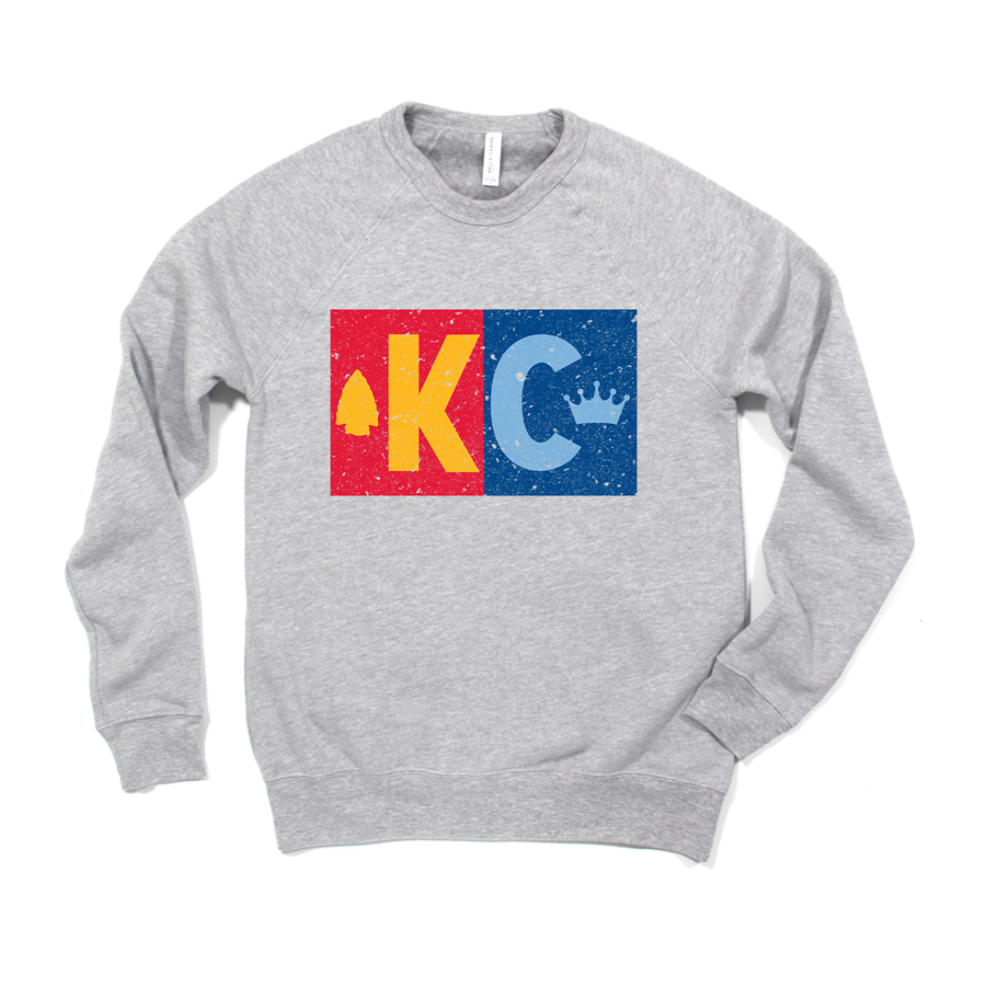 KC Split Box Tee OR Sweatshirt