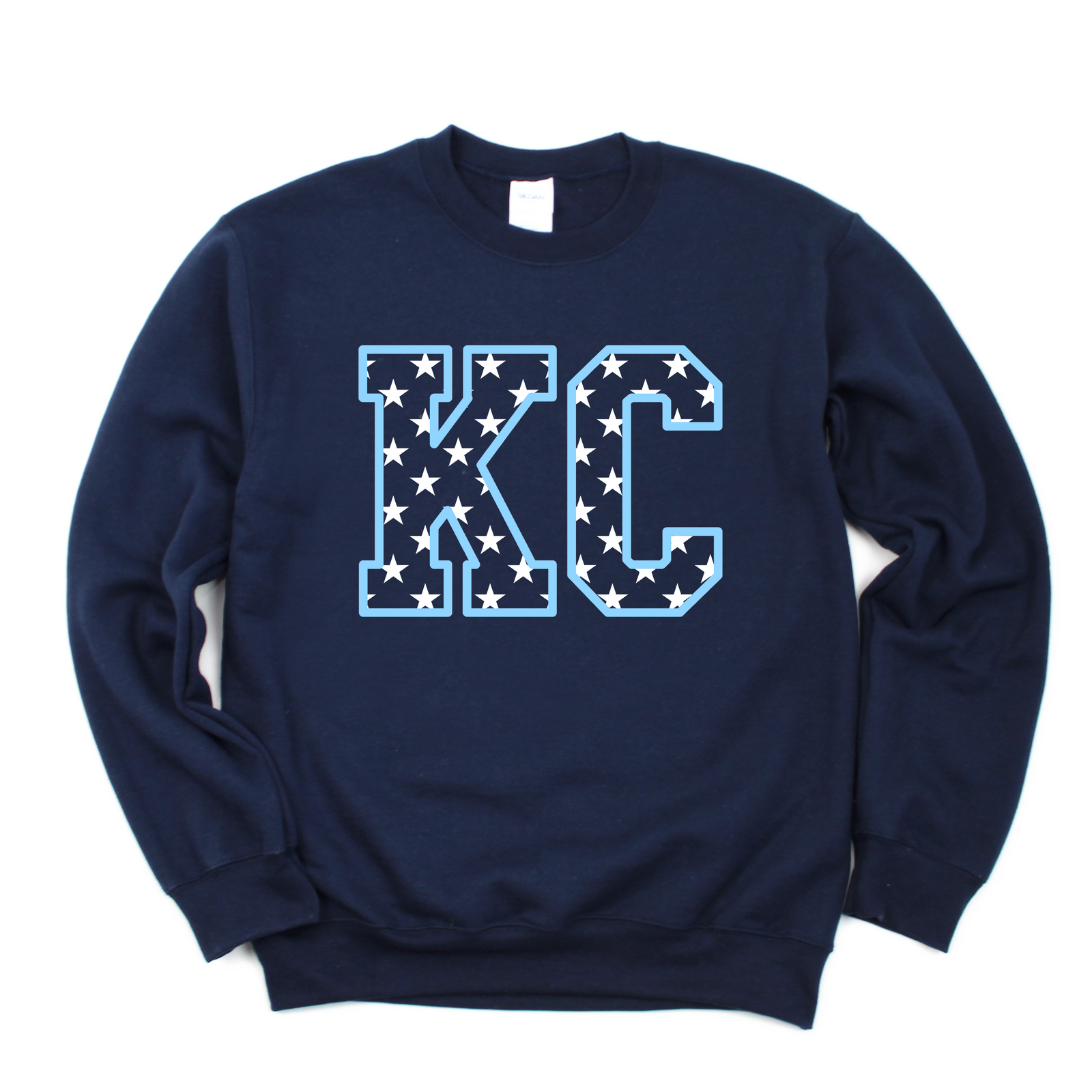 KC Stars Navy Crew Sweatshirt