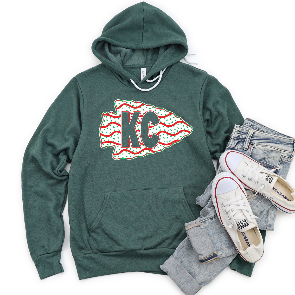 KC Arrowhead Tree Cake Tee or Sweatshirt