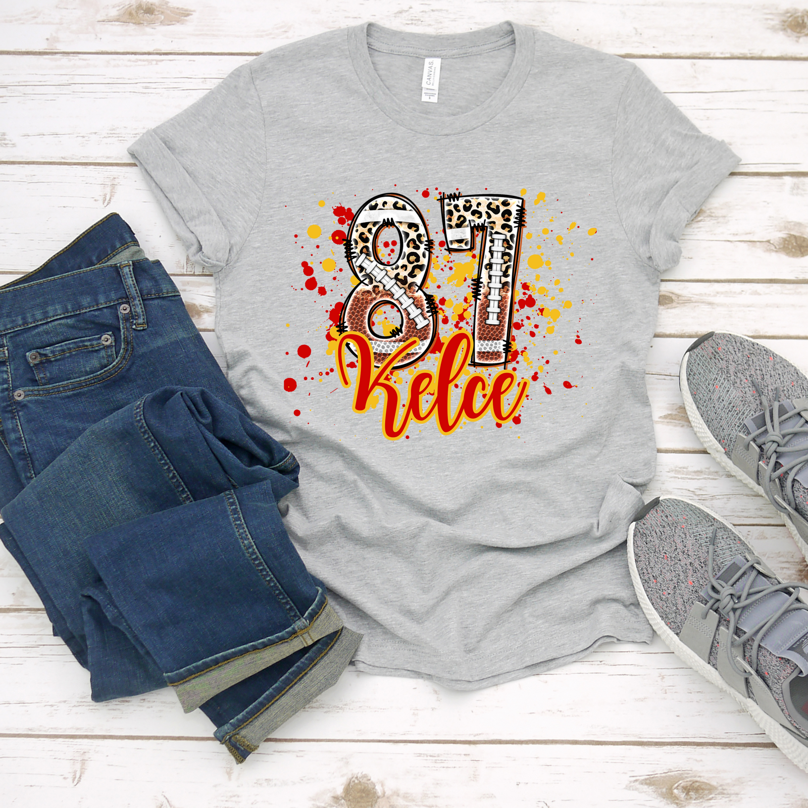 Kelce 87 Splatter Tee
