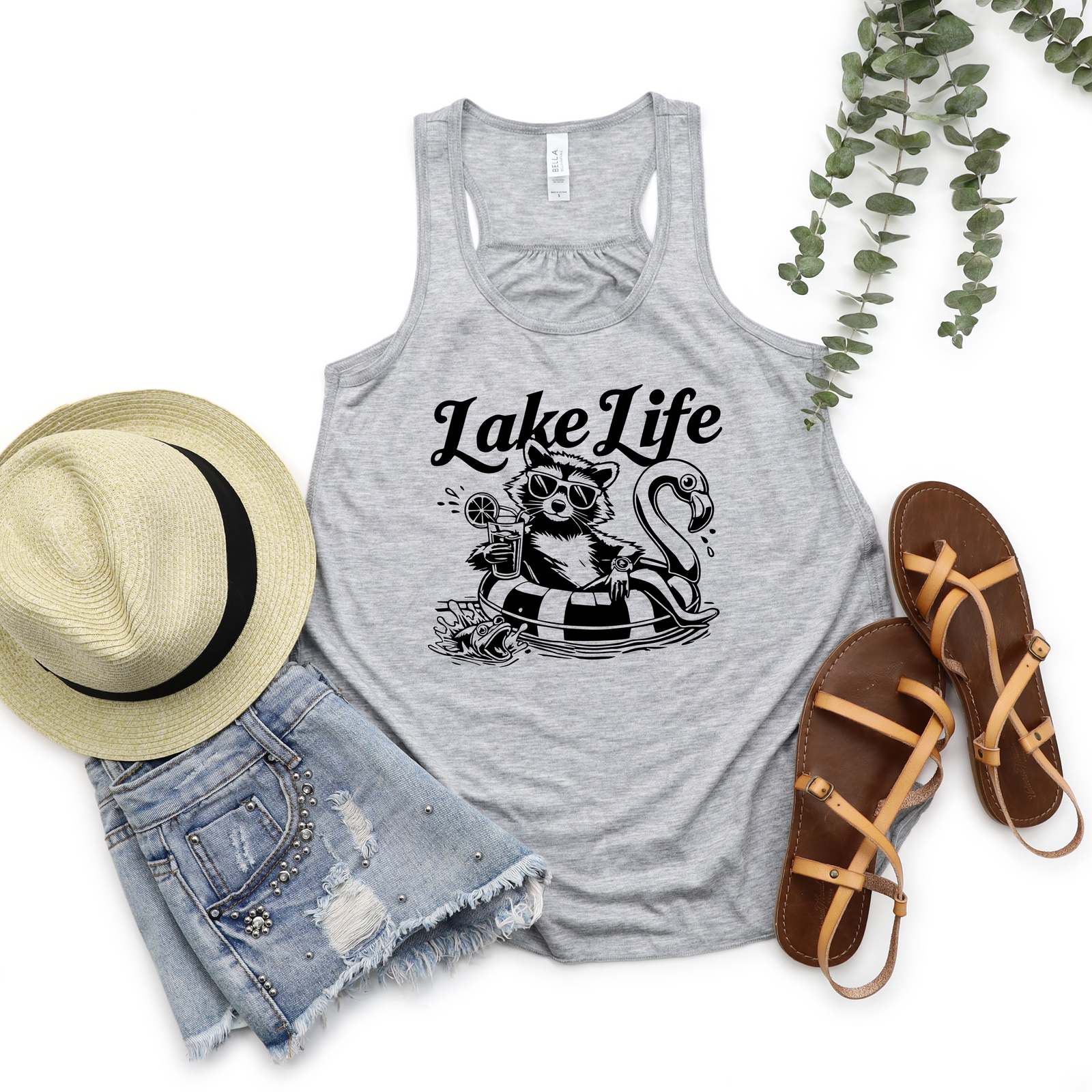 Lake Life Racoon Tank