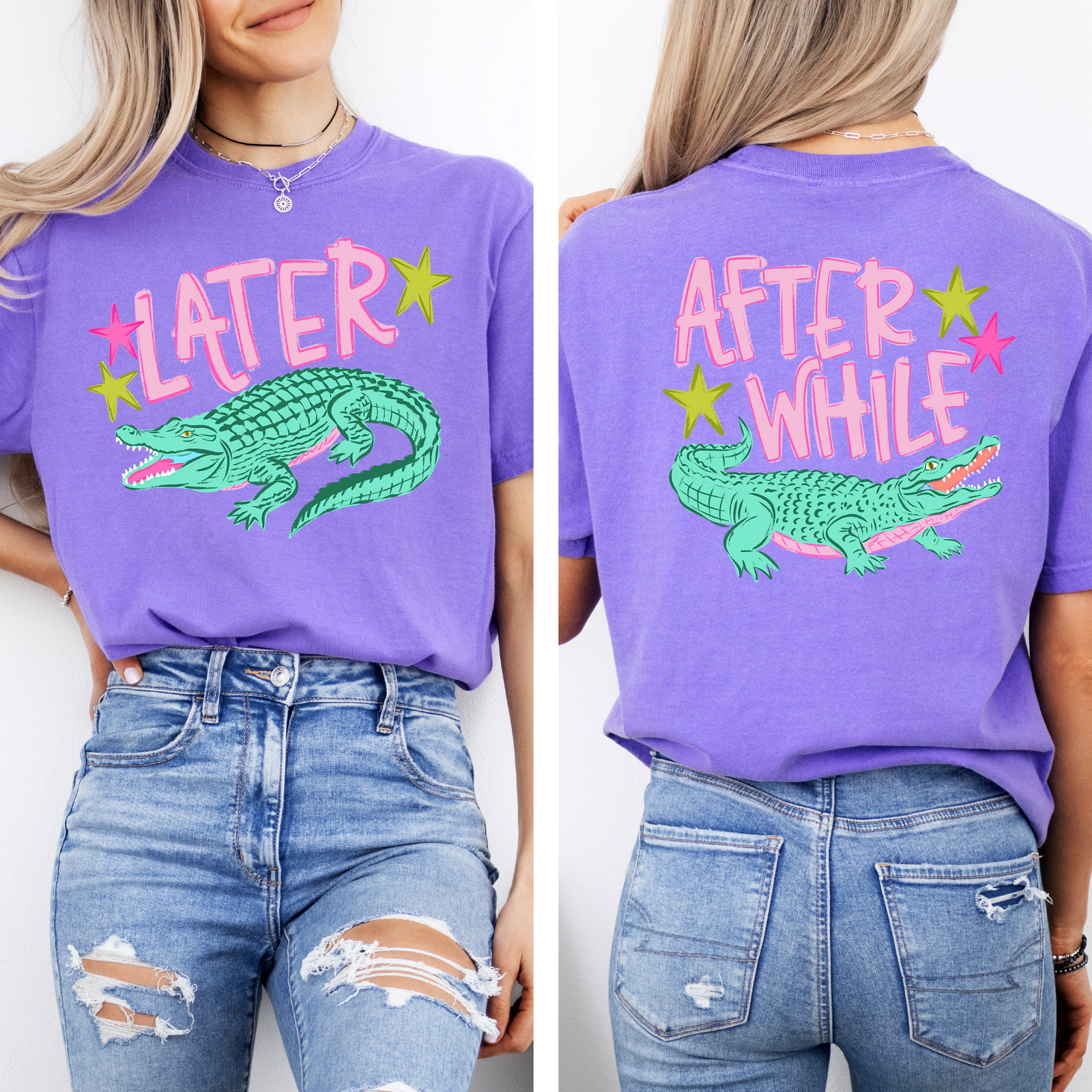 Later Gator After While Crocodile Tee