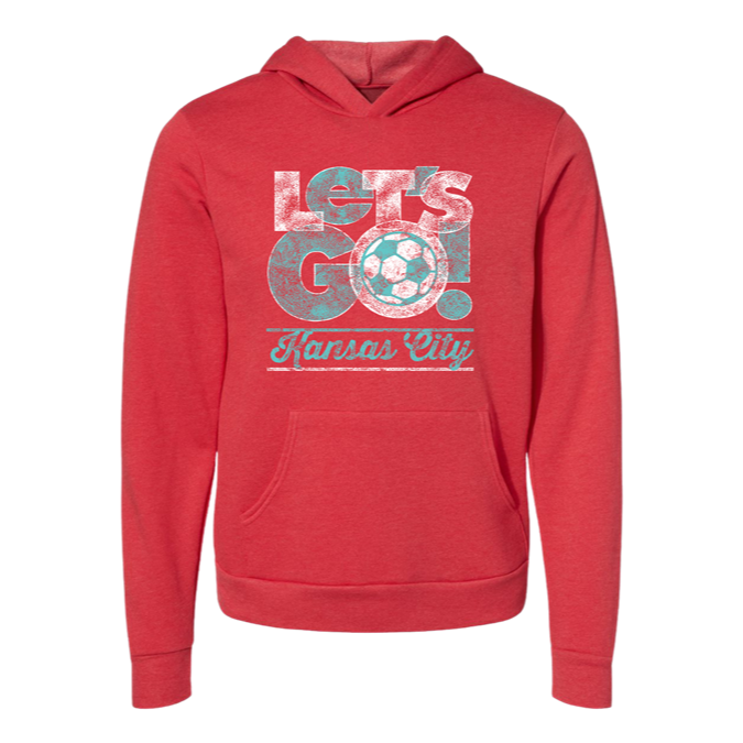 Let's Go Kansas City Soccer Tee OR Sweatshirt