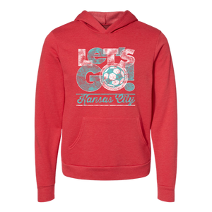 Let's Go Kansas City Soccer Tee OR Sweatshirt