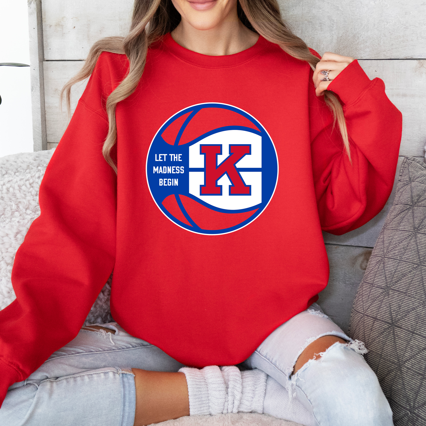 KU Let the Madness Begin Tee OR Sweatshirt