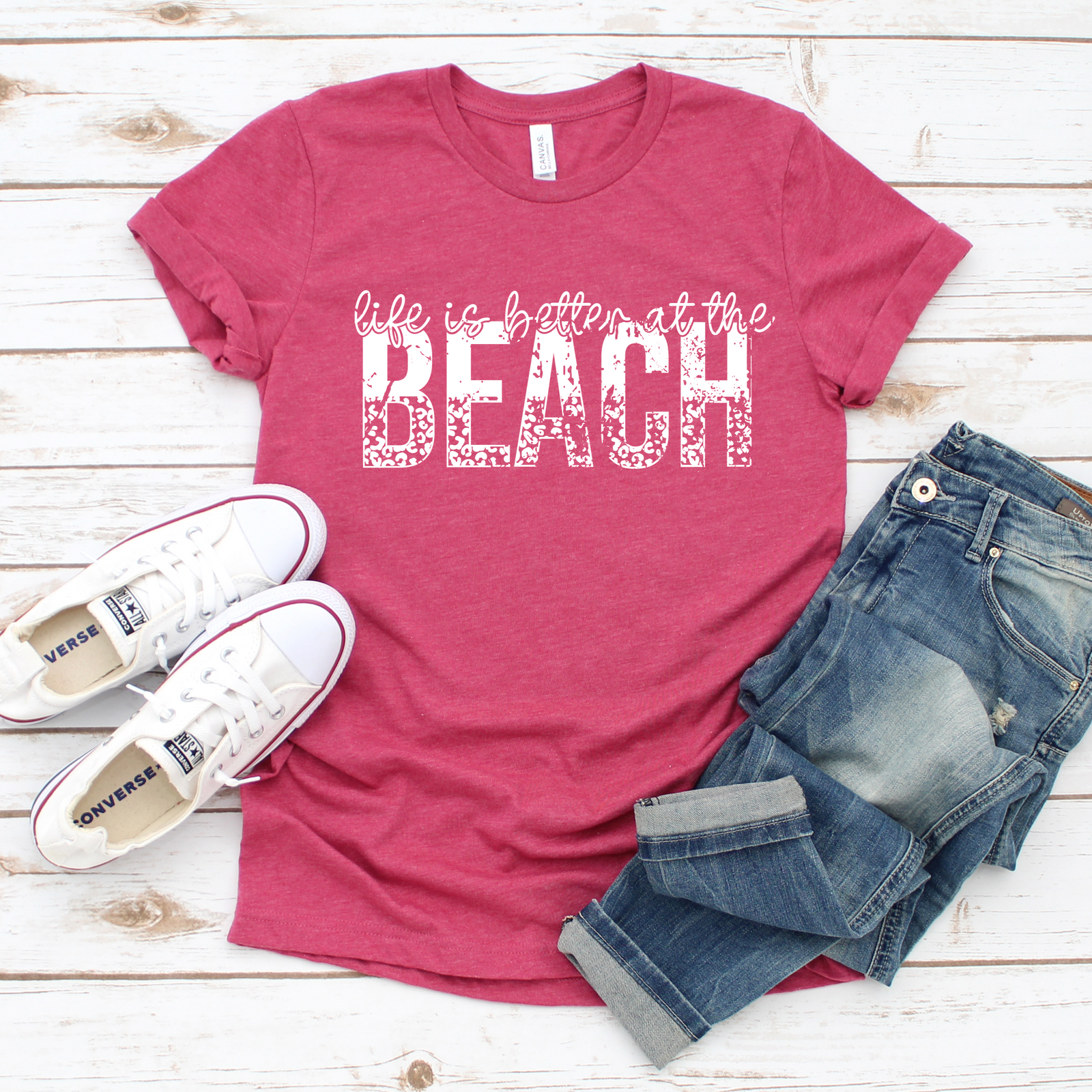 Life Is Better At the Beach Tee or Tank