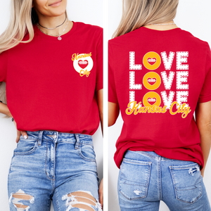 Love KC 3x Pocket Tee or Sweatshirt