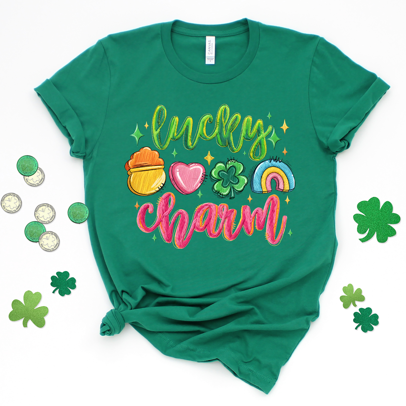 Lucky Charm Tee or Sweatshirt
