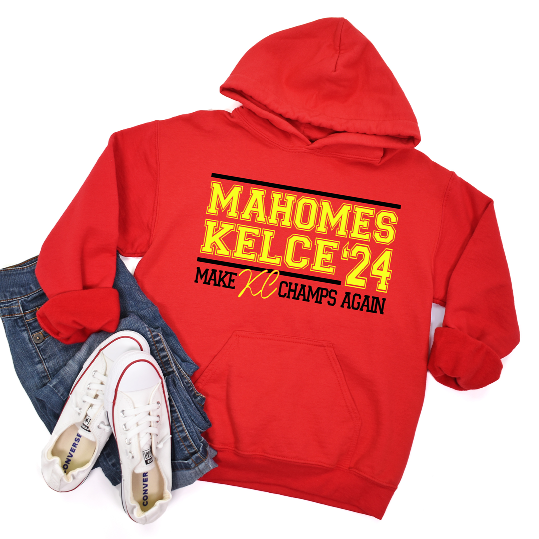 Mahomes Kelce 24 Tee OR Sweatshirt