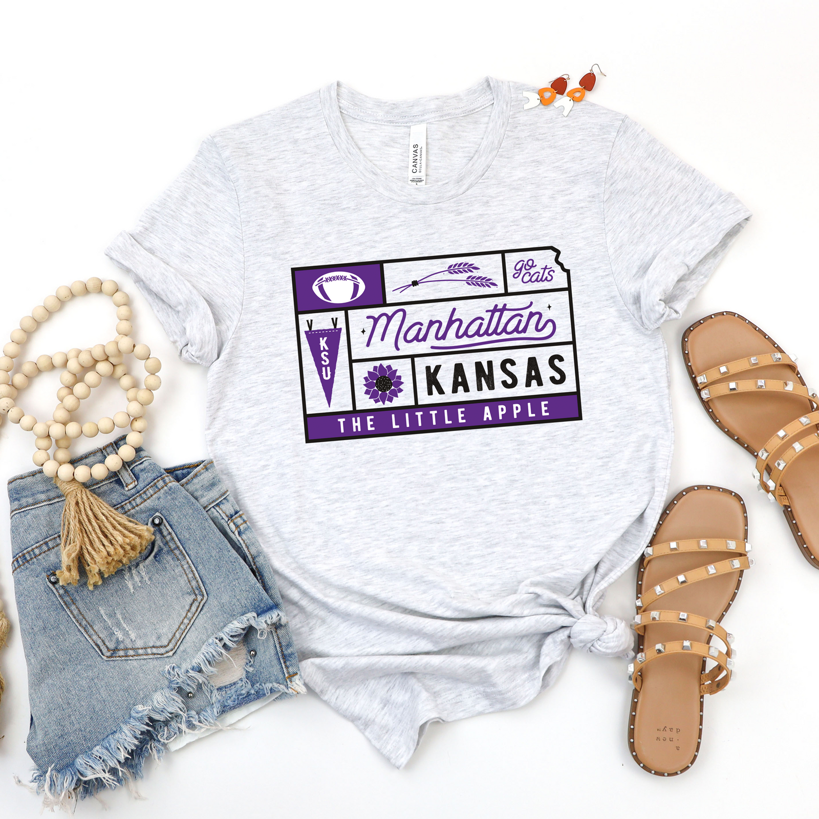 Manhattan Little Apple Tee OR Sweatshirt