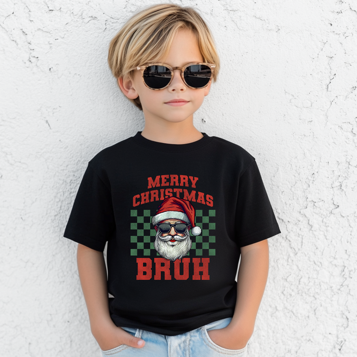 Merry Christmas Bruh Tee or Sweatshirt YOUTH