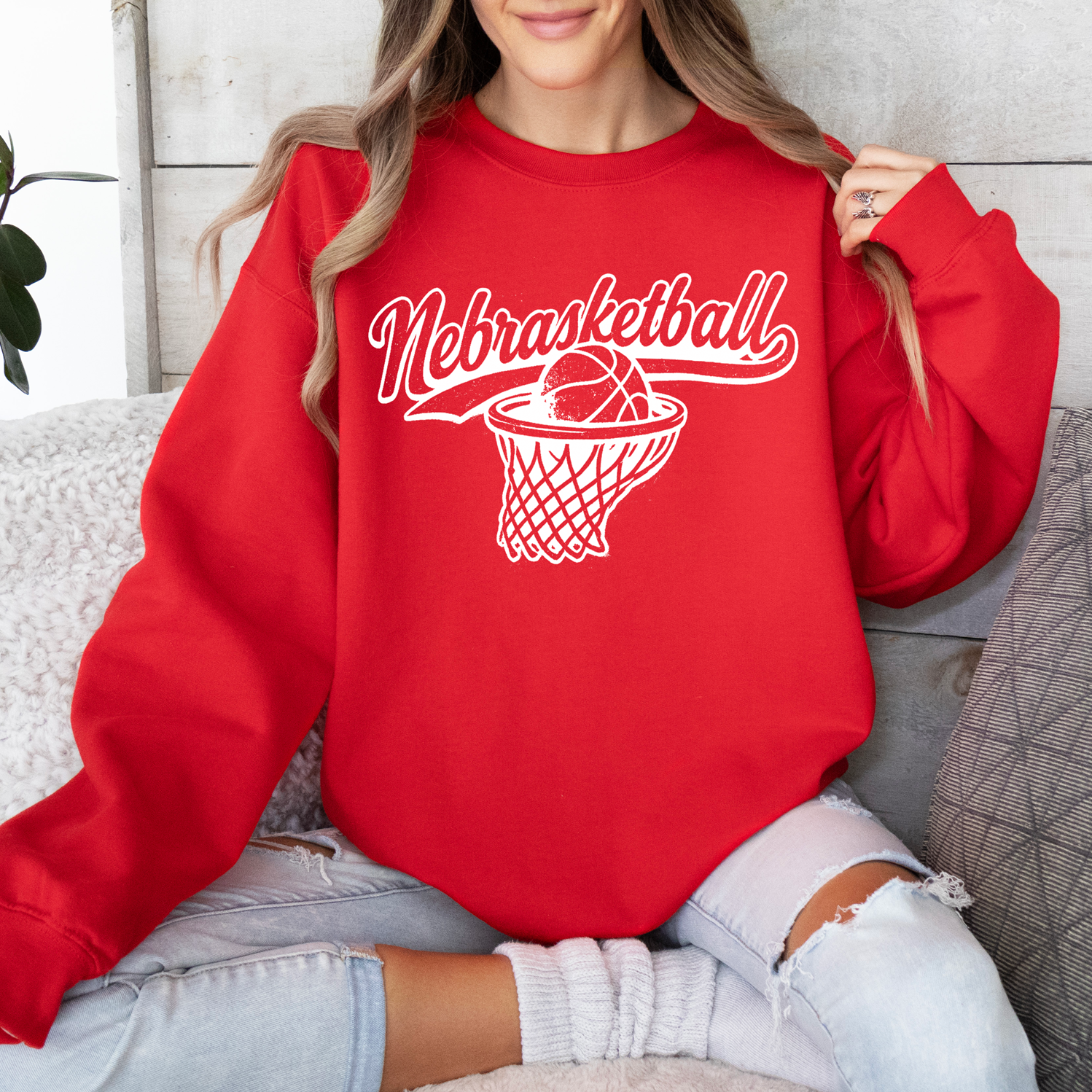 Nebrasketball Tee OR Sweatshirt