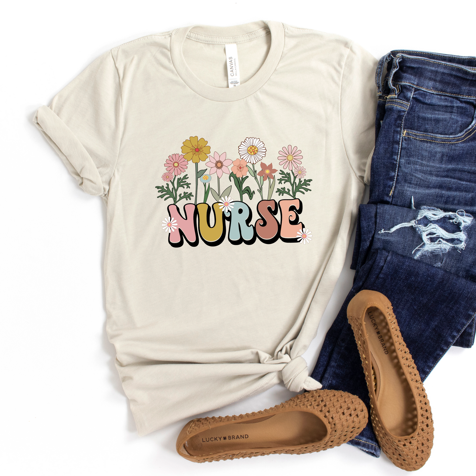 Nurse Floral Tee