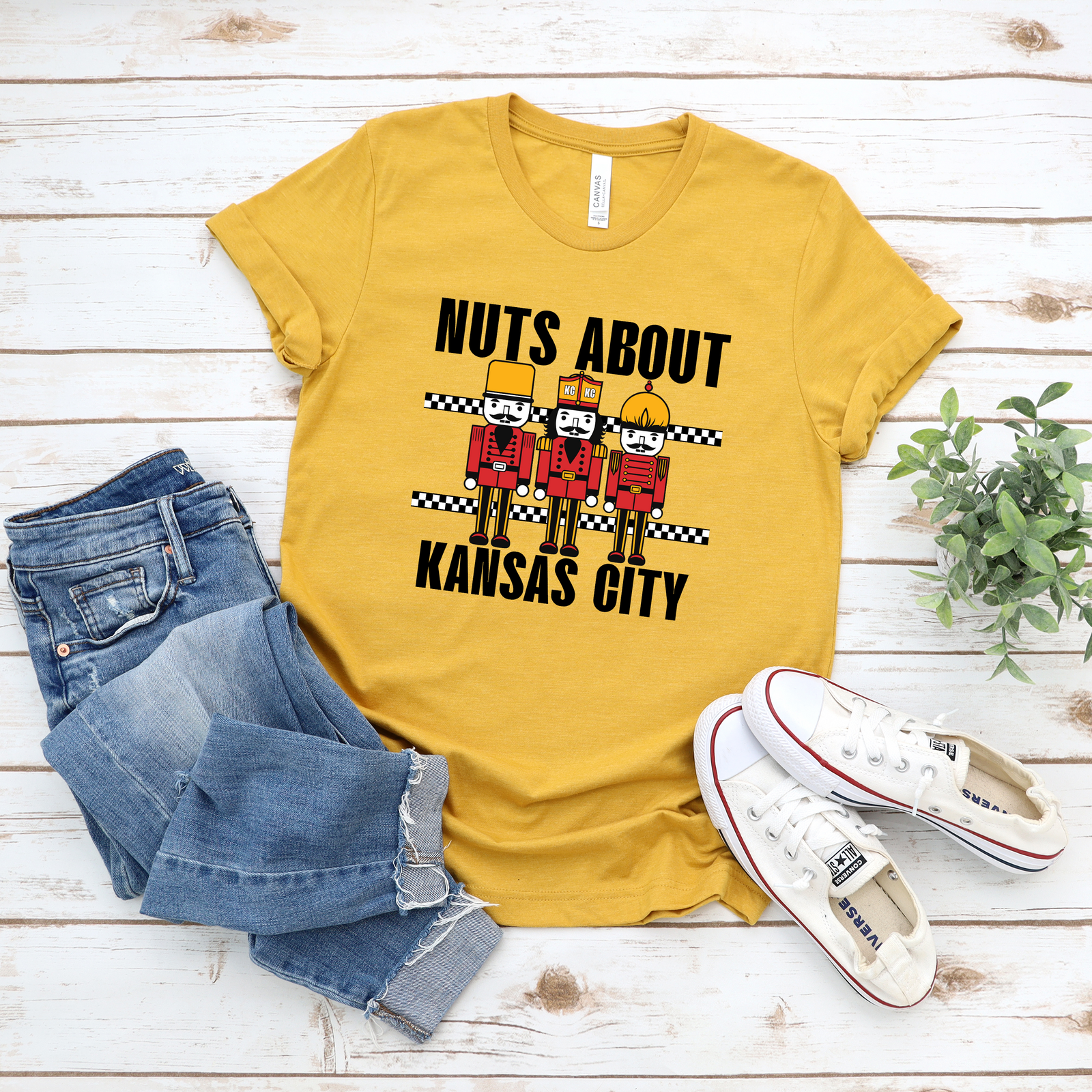 Nuts About Kansas City Tee or Sweatshirt