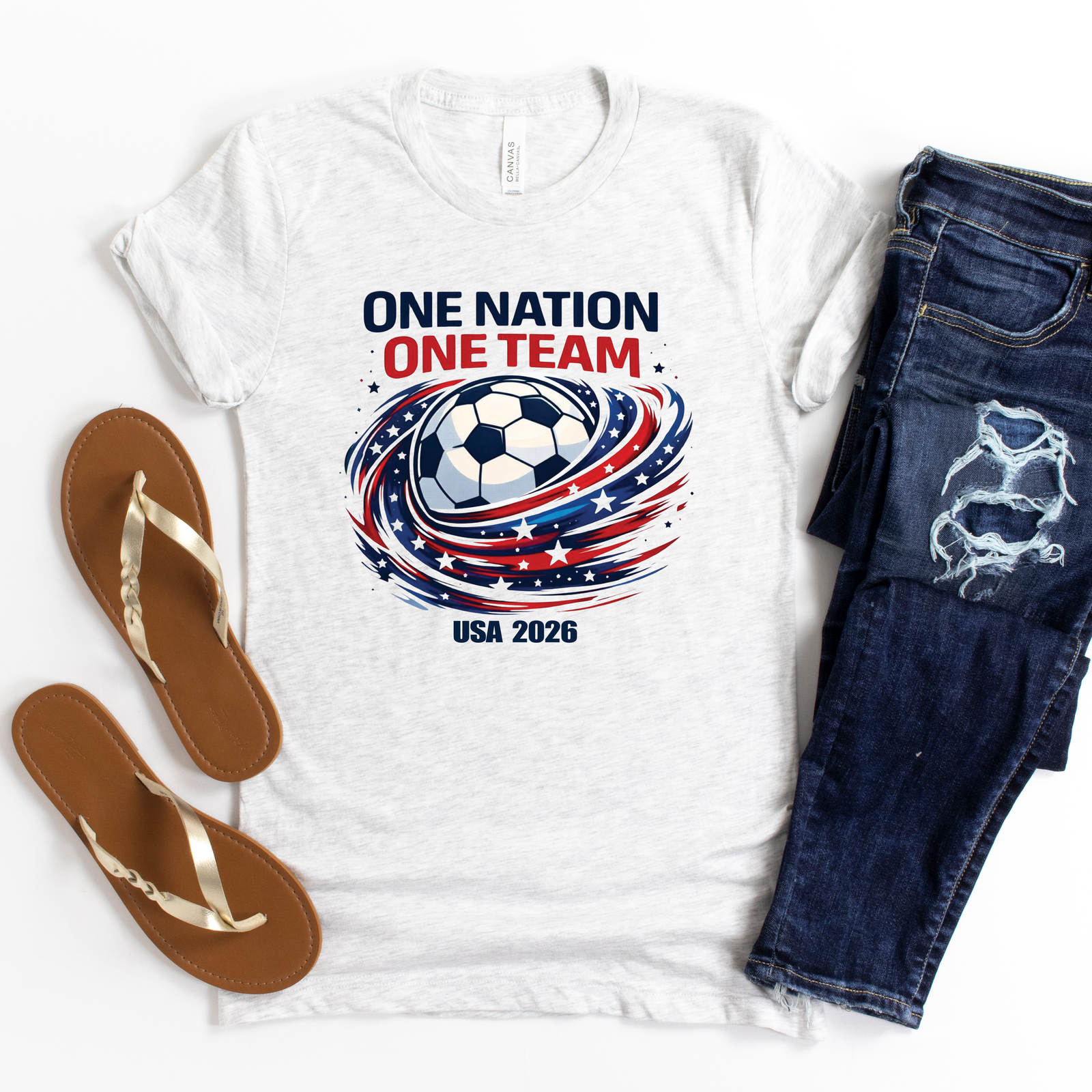 One Nation One Team USA Tee