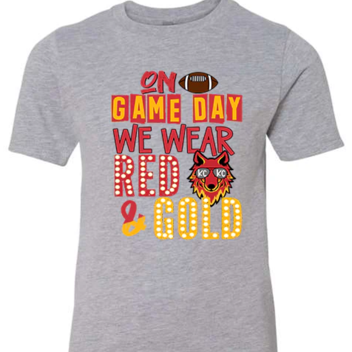 On Game Days Youth Tee