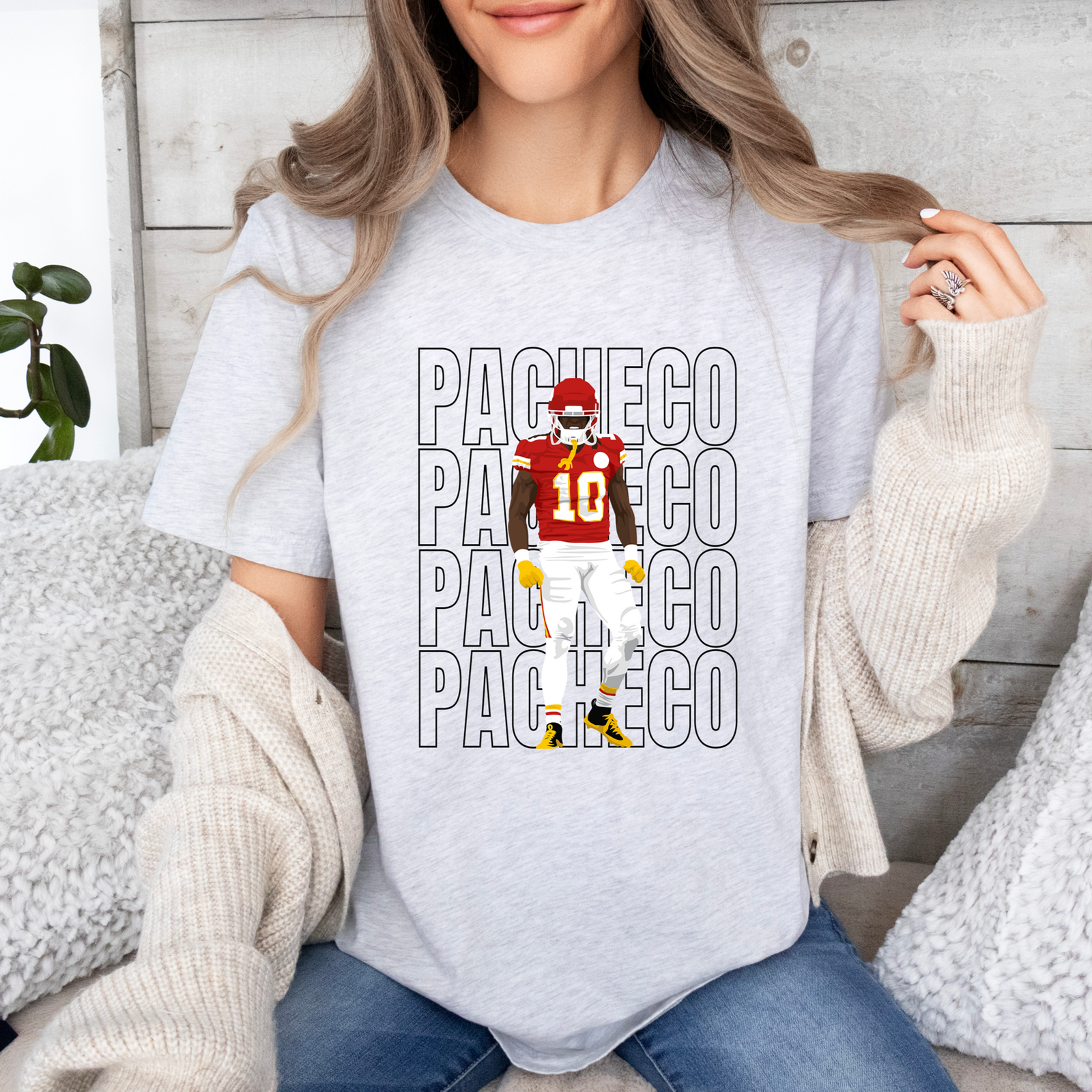 Pacheco Repeated Tee OR Sweatshirt