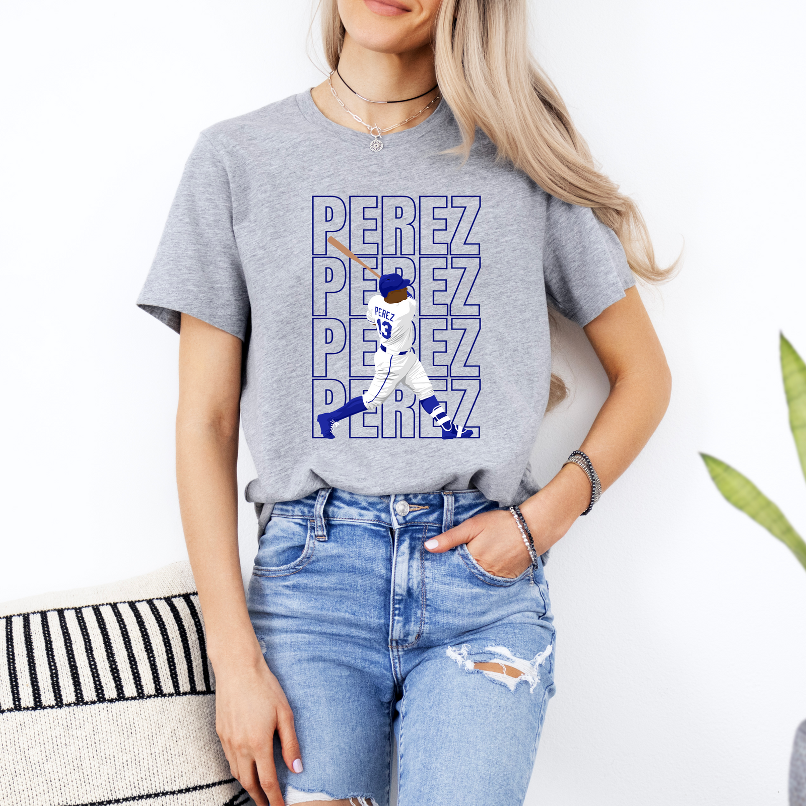Perez Repeated Tee OR Sweatshirt