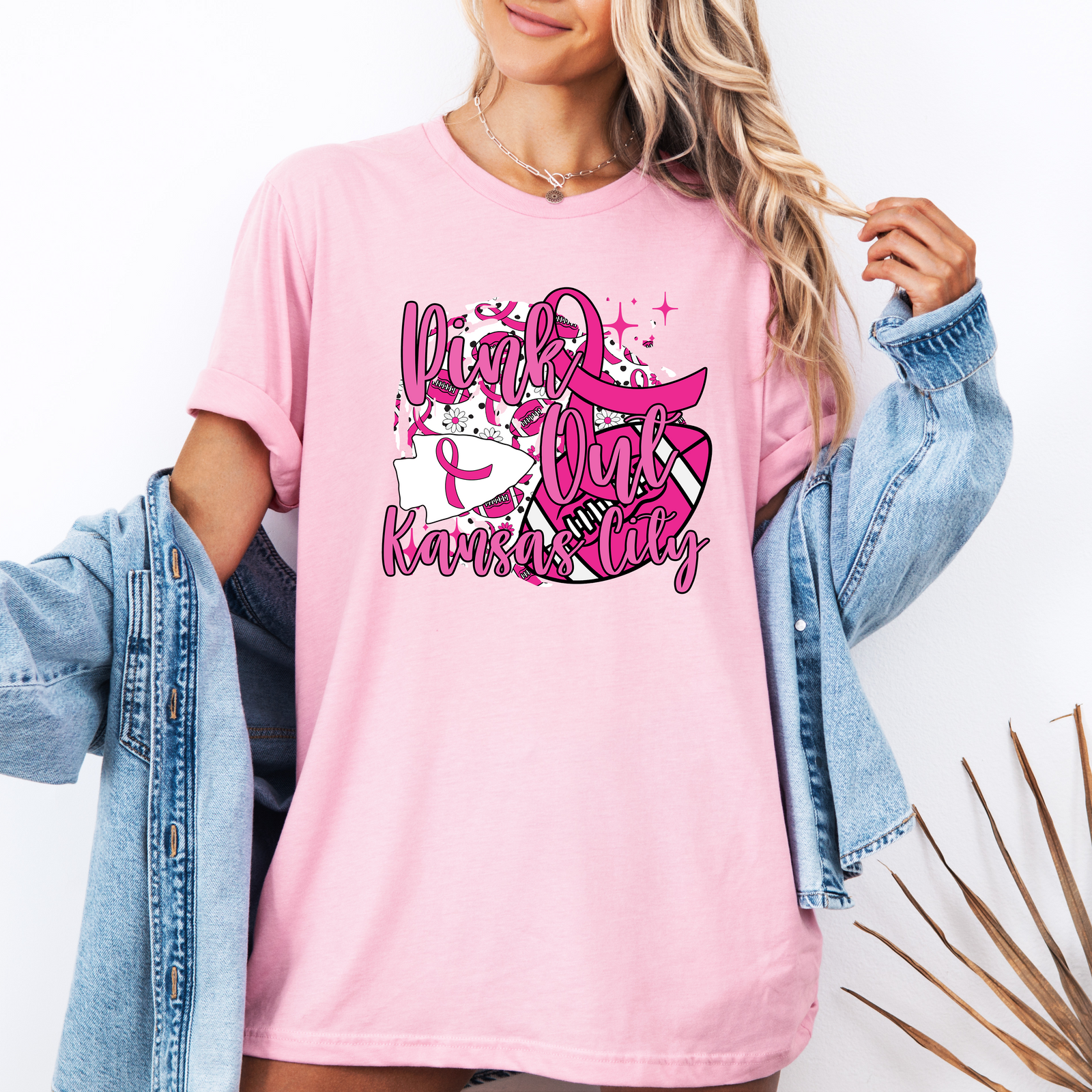 Pink Out Kansas City Tee OR Sweatshirt
