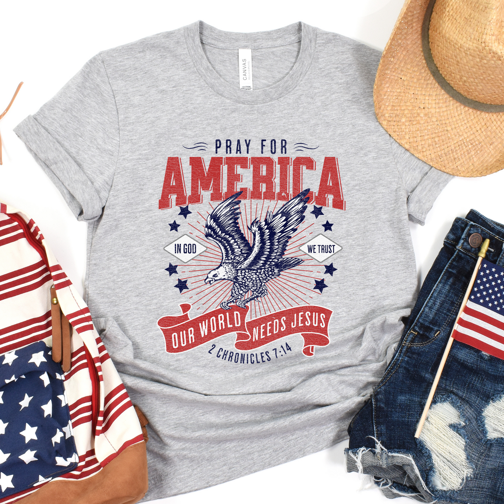 Pray for America Tee