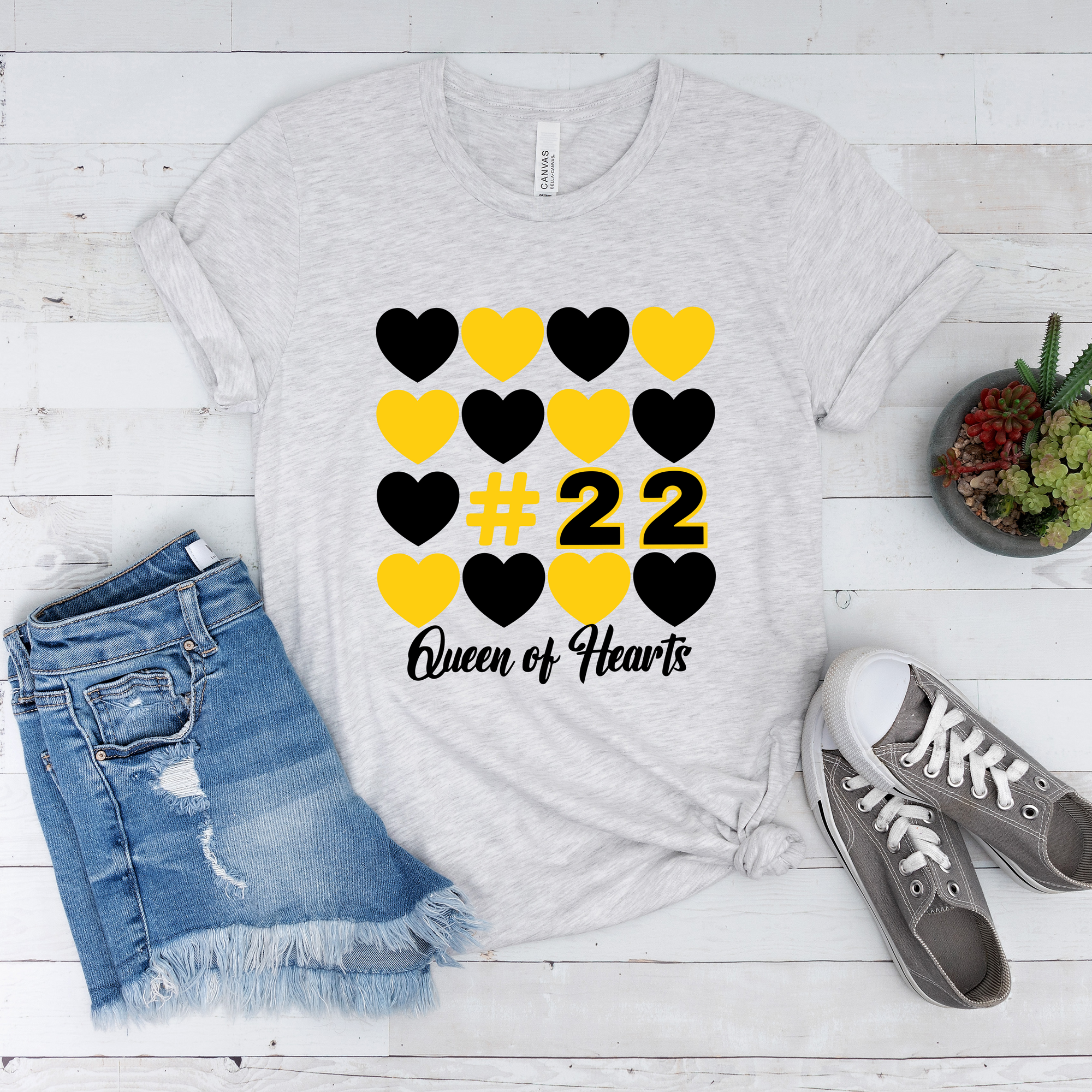 Queen of Hearts 22 Tee OR Sweatshirt